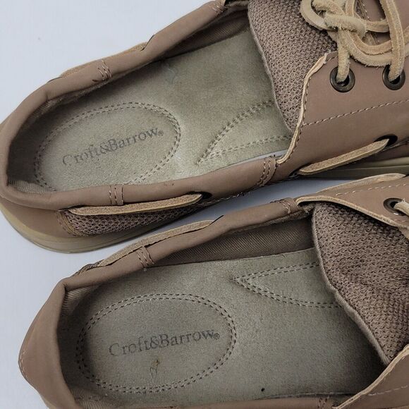 Croft & Barrow Women's Tan Boat Shoes Size 9M - Picture 8 of 13